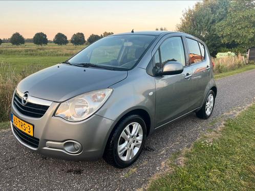 Opel Agila 1.0 12V 2012 Grijs Airco, Auto's, Opel, Bedrijf, Agila, ABS, Airbags, Airconditioning, Centrale vergrendeling, Isofix