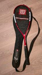 Wilson Squash Racket met Hoes, Sport en Fitness, Squash, Ophalen of Verzenden, Gebruikt, Racket, Met hoes