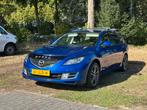 Mazda 6 1.8 Sportbreak 2009 Blauw, Auto's, Mazda, Voorwielaandrijving, 65 €/maand, 4 cilinders, Blauw