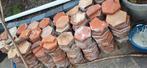 Oude bouwmaterialen-Hexagon terracotta tegels, Doe-het-zelf en Verbouw, Ophalen, Overige materialen, Gebruikt, Minder dan 20 cm