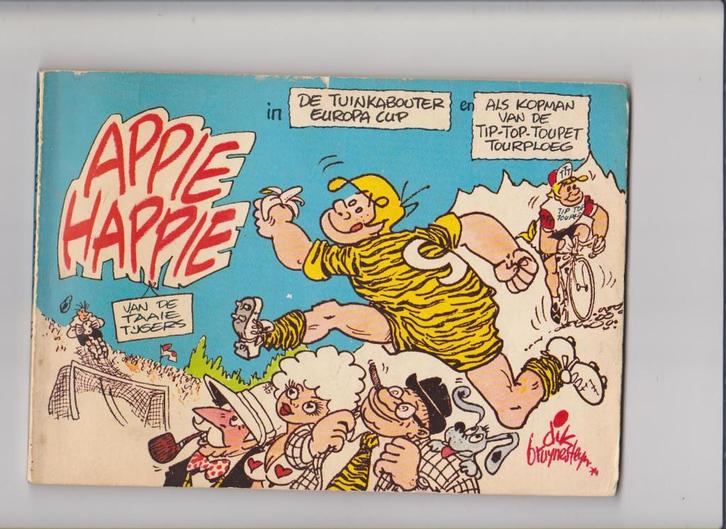 Appie Happy, Dik Bruynesteyn, Bruynesteyn, Bruna, Boeken, Stripboeken, Zo goed als nieuw, Eén stripboek, Ophalen of Verzenden