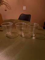 Dubbelwandige theeglazen - 4 stuks, Huis en Inrichting, Keuken | Servies, Glas of Glazen, Ophalen of Verzenden, Effen, Glas