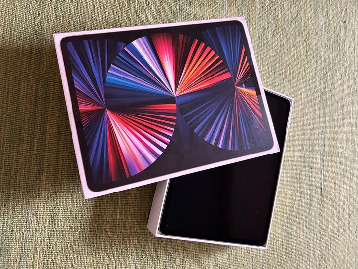 Apple iPad Pro (2021) 12.9 inch 512GB Wifi Space Gray, Computers en Software, Apple iPads, Zo goed als nieuw, Apple iPad Pro, Wi-Fi