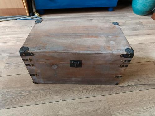 Vintage opbergkist, Huis en Inrichting, Woonaccessoires | Kisten, Zo goed als nieuw, Minder dan 50 cm, Minder dan 50 cm, Minder dan 50 cm