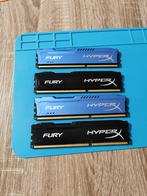 16GB DDR3 Kingston HyperX FURY  2x4GB HX313C9FBK, Computers en Software, RAM geheugen, 16 GB, Desktop, Ophalen of Verzenden, Zo goed als nieuw