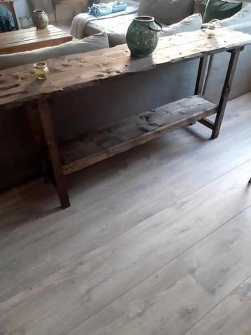 Robuuste landelijke sidetable - TV meubel 140x38x70 cm
 beschikbaar voor biedingen