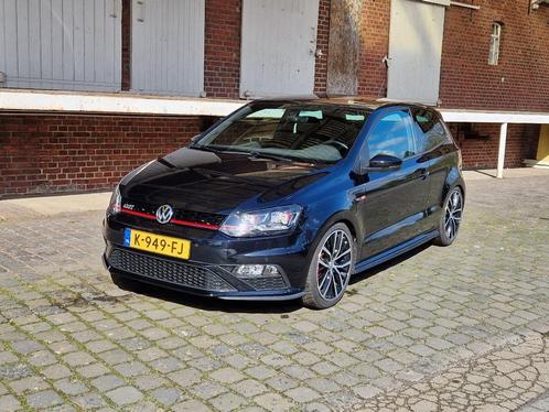 Volkswagen Polo 1.8 TSI GTI 2015 Zwart, Auto's, Volkswagen, Particulier, Polo, ABS, Airbags, Airconditioning, Alarm, Bluetooth