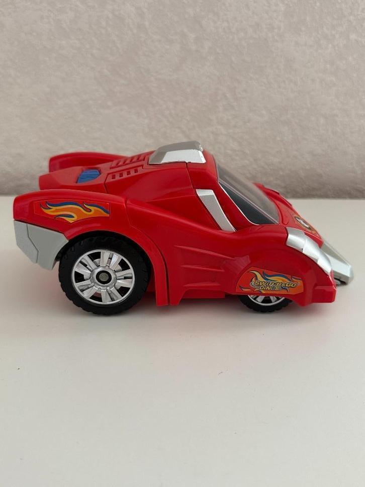 Vtech Switch and go dino / auto, met beeld en geluid, ZGAN!, Kinderen en Baby's, Speelgoed | Vtech, Zo goed als nieuw, 4 tot 6 jaar