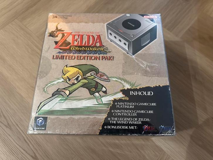 GameCube The Legend of Zelda: The Wind Waker Limited (PAL), Spelcomputers en Games, Spelcomputers | Nintendo GameCube, Zo goed als nieuw
