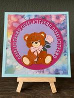 Handgemaate zelfgemaakte wenskaart met envelop nr 437, Ophalen of Verzenden, Nieuw, Overige thema's