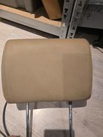 2x BMW 5 serie Autostoel Hoofdsteun Beige - Gebruikt, Auto-onderdelen, Interieur en Bekleding, Ophalen of Verzenden, Gebruikt