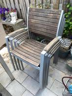 Fijne, duurzame, 8-delige tuinset (Life Tuinmeubelen), Tuin en Terras, Tuinsets en Loungesets, Ophalen, 4 zitplaatsen, Gebruikt