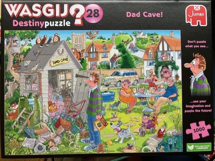 WASGIJ legpuzzels 10x, Hobby en Vrije tijd, Denksport en Puzzels, Zo goed als nieuw, Legpuzzel, 500 t/m 1500 stukjes, Ophalen