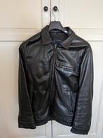 Silver Creek leren herenjas XL, Ophalen, Zo goed als nieuw, Maat 56/58 (XL), Zwart