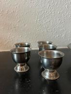 RVS vintage eierdopjes (5), Ophalen of Verzenden