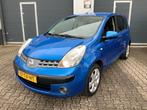 Nissan Note 1.6 First Note Airco Trekhaak APK 4-2026, Auto's, Nissan, Voorwielaandrijving, Gebruikt, 4 cilinders, Blauw