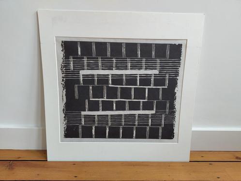 Kassiël Gerrits - A Bandeira - Houtsnede, Antiek en Kunst, Kunst | Etsen en Gravures, Ophalen of Verzenden