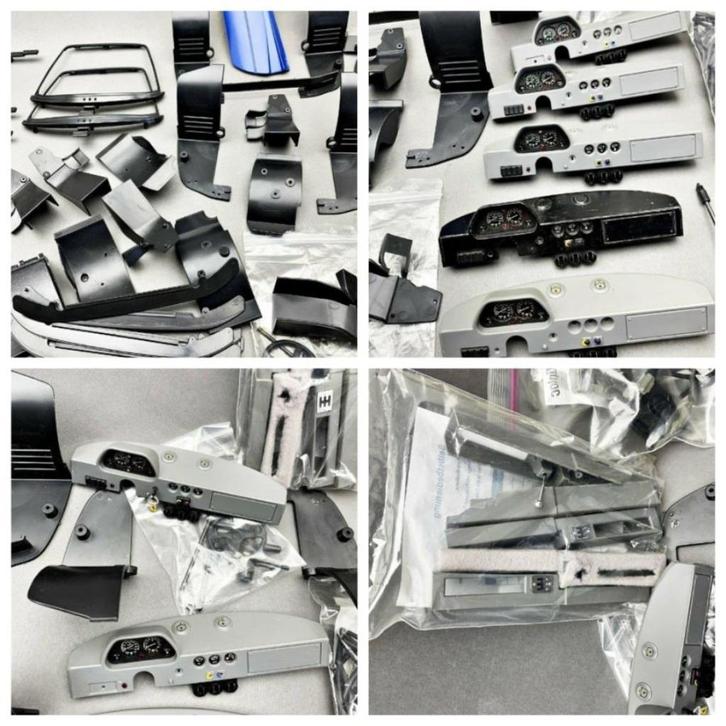 Pocher Ferrari Diverse reserveonderdelen F40 1/8 Pocher, Hobby en Vrije tijd, Modelauto's | 1:5 tot 1:12, Zo goed als nieuw, Auto