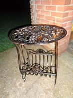 gietijzer tafeltje, Ophalen