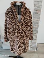 Nep bontjas met giraffeprint maat 46 Norah, Kleding | Dames, Carnaval, Maat 46/48 (XL) of groter, Ophalen of Verzenden, Zo goed als nieuw