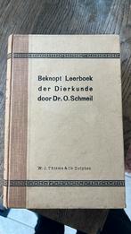 Beknopt leerboek der dierkunde door Dr. O Schmeil, Ophalen of Verzenden, Zo goed als nieuw, Overige uitgevers