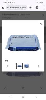 Zandcementmortel, Ophalen, Nieuw
