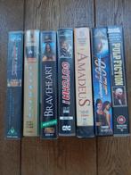 7 VHS films, Cd's en Dvd's, VHS | Film, Vanaf 12 jaar, Ophalen of Verzenden, Gebruikt, Actie en Avontuur