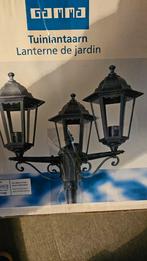Tuinlamp - Klassieke lantaarn met 3 lampen, Tuin en Terras, Buitenverlichting, Ophalen, Minder dan 50 watt, Vloerlamp, Licht-donker-sensor