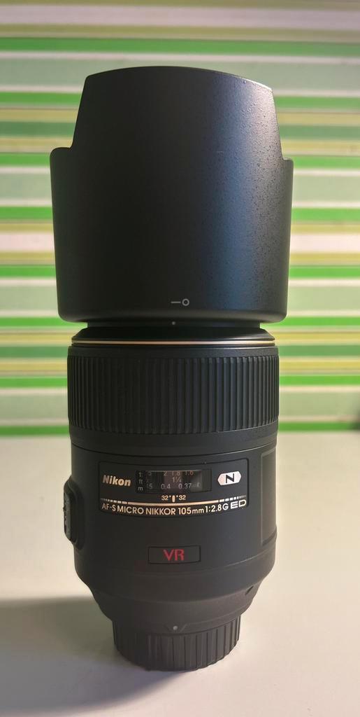 Nikon Nikkor 105mm 1:2.8G ED Macro lens, Audio, Tv en Foto, Fotografie | Lenzen en Objectieven, Zo goed als nieuw, Macrolens, Ophalen