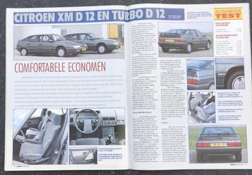 Citroen XM ( 2,0i - D12 - V6 ) testen in Autovisie e.a. beschikbaar voor biedingen