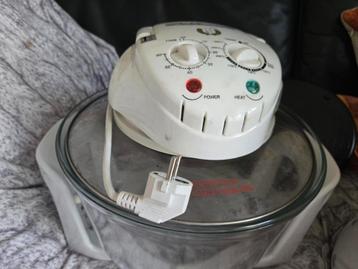 Heteluchtoven schaal en deksel LEES BESCHRIJVING beschikbaar voor biedingen