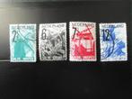 244-247 ANVV-zegels 1932 Gestempeld, Postzegels en Munten, Postzegels | Nederland, Verzenden, T/m 1940, Gestempeld