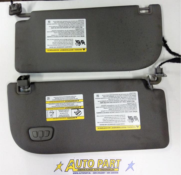 Ford F150 set zonnekleppen 2015-2017, Auto-onderdelen, Interieur en Bekleding, Amerikaanse onderdelen, Ford, Ford USA, Gebruikt