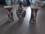Delfts Polychroom Holland Handwerk Vazen Set, Ophalen