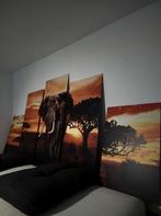 Canvas schilderij, Ophalen
