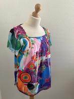 All Together maat M kleurrijke top shirt 2235, Kleding | Dames, Maat 38/40 (M), All Together, Korte mouw, All Together