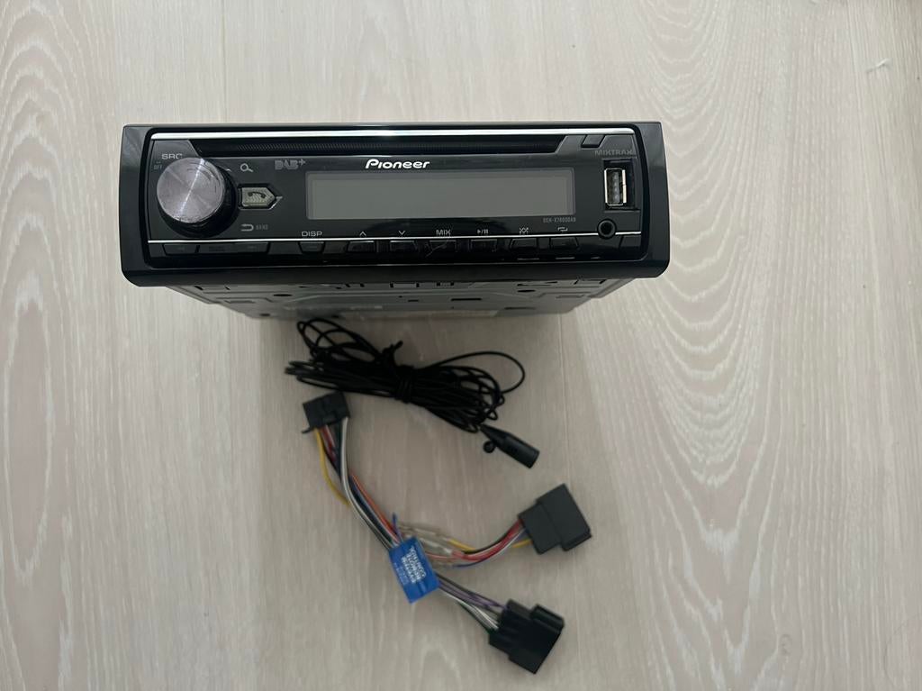 Pioneer DEH-X7800DAB cd speler usb Bluetooth carkit bt music, Ophalen of Verzenden, Zo goed als nieuw