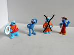 Sesamstraat # Oscar en koekiemonster 4 stuks., Verzamelen, Poppetjes en Figuurtjes, Ophalen of Verzenden, Zo goed als nieuw