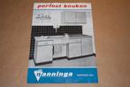Oude folder - Nanninga keukens Winneweer - Ca 1960 !!, Ophalen of Verzenden, Gelezen