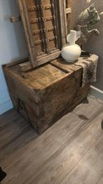 Mooie oude dekenkist sober landelijk en stoer, Ophalen, Zo goed als nieuw, Minder dan 50 cm
