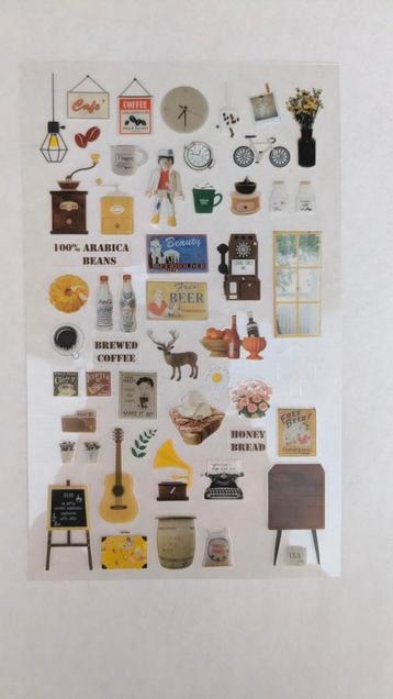 Suatelier stickers Cafe beschikbaar voor biedingen