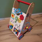 Houten Loopwagen woezel en pip, Ophalen, Zo goed als nieuw, Auto, Met geluid