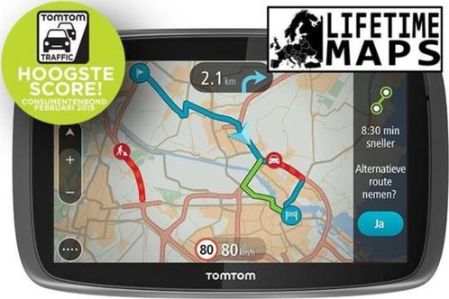 TomTom GO 50 Navigatie | Lifetime Maps & Live Traffic, Auto diversen, Autonavigatie, Zo goed als nieuw, Verzenden