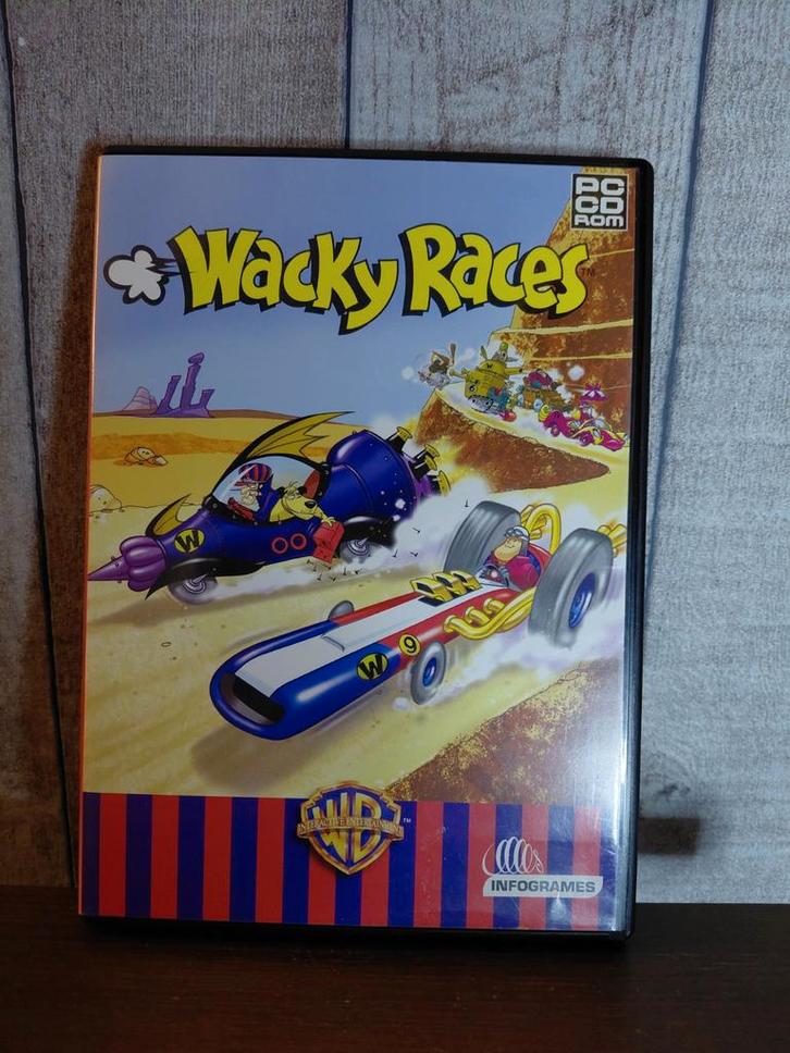 Wacky Races met Dastardly and Mutley (PC Windows 2000), Spelcomputers en Games, Games | Pc, Zo goed als nieuw, Racen en Vliegen