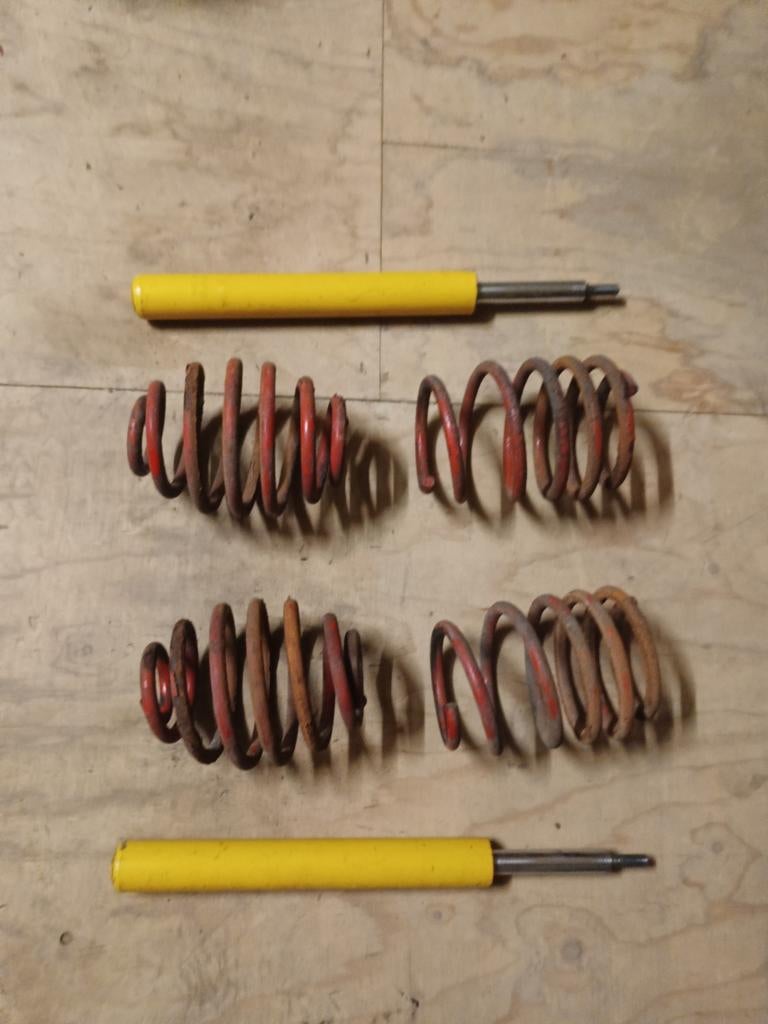 Opel Astra f verlaging set 80mm, Auto-onderdelen, Ophalen of Verzenden, Gebruikt, Opel