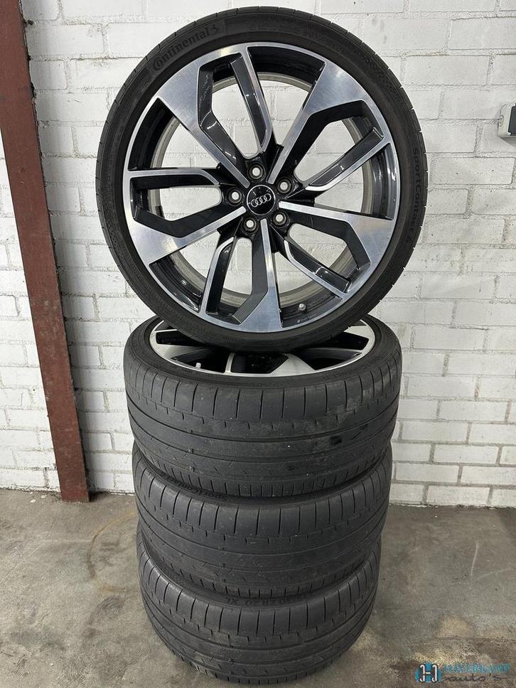 Audi RS4 zomerset 275 30 20 origineel Audi, Auto-onderdelen, Banden en Velgen, Banden en Velgen, Zomerbanden, 20 inch, 275 mm