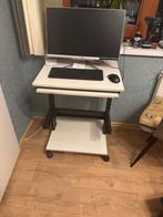Computertafel, Huis en Inrichting, Ophalen, Met wielen, Zo goed als nieuw, Bureau