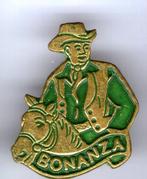 Bonanza Ben groen op koper TV/stripfiguur speldje ( R_057 ), Verzenden, Nieuw, Figuurtje, Speldje of Pin