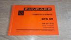 Zundapp Onderdelenboek GTS 50  Type 517-39L0 uitgave 12-1972, Fietsen en Brommers, Handleidingen en Instructieboekjes, Verzenden