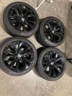 4st originele BMW X5 velgen met winterbanden, Gebruikt, 275 mm, Banden en Velgen, Terreinwagen